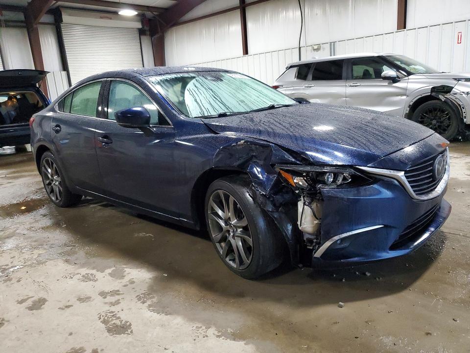 2017 Mazda 6 VIN JM1GL1X52H1109532 COPART salvage auction — FRONT END, Salvage Title, sold $2,800 on 2026-07-15 (photo 4)