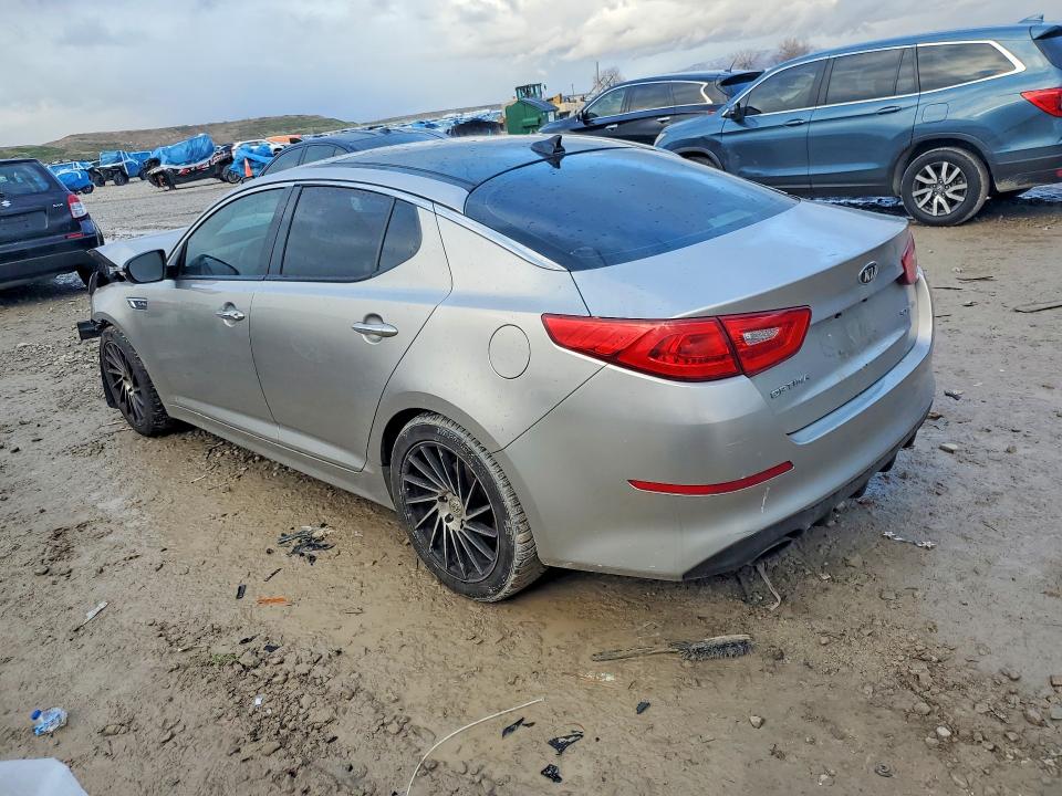 2014 Kia Optima VIN 5XXGR4A6XEG324724 COPART salvage auction — FRONT END, Salvage Title, sold $325 on 2026-07-17 (photo 2)