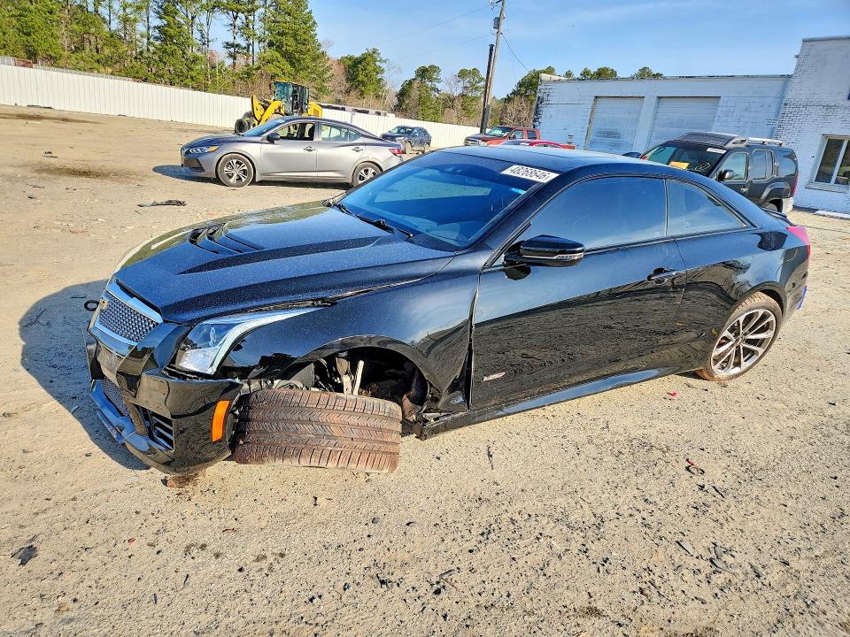 2016 Cadillac Ats VIN 1G6AN1RY8G0149922 COPART salvage auction — FRONT END, Md - Cert Of Salvage > 75% Damage, sold $14,500 on 2026-07-14 (photo 1)
