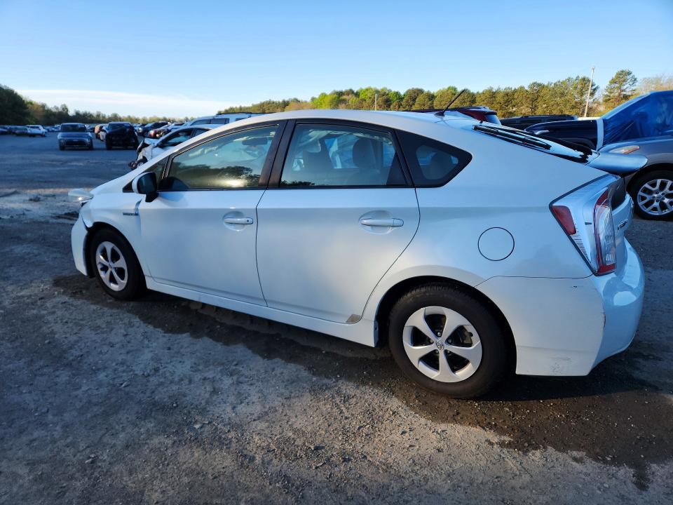 2014 Toyota Prius VIN JTDKN3DU6E1752621 COPART salvage auction — FRONT END, Tx - Certificate Of Title, sold $3,000 on 2026-07-09 (photo 2)