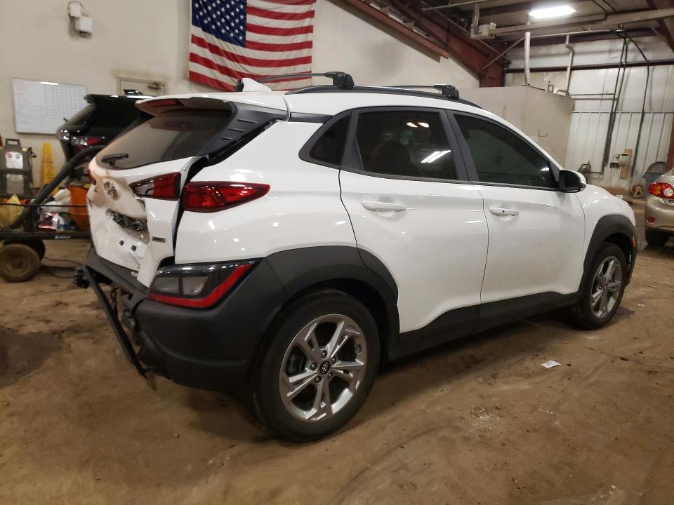 2023 Hyundai VIN KM8K6CAB9PU981162 COPART salvage auction — REAR END, Mi - Certificate Of Title, sold $5,000 on 2026-07-06 (photo 3)