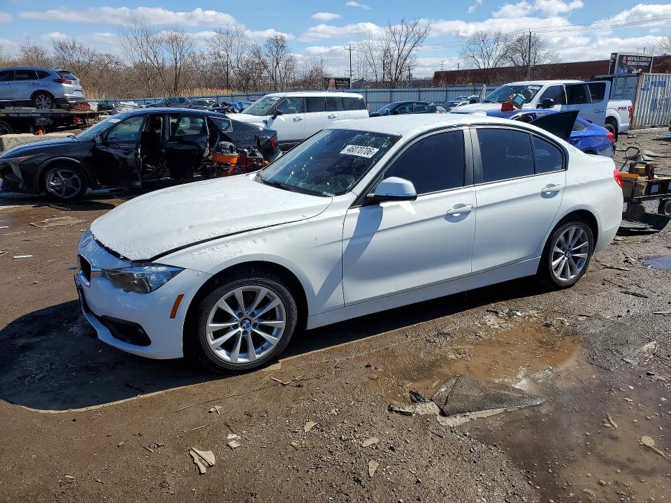 2016 BMW 3er VIN WBA8A3C57GK689622 COPART salvage auction — HAIL, Il - Certificate Of Title, sold $650 on 2026-07-22 (photo 1)