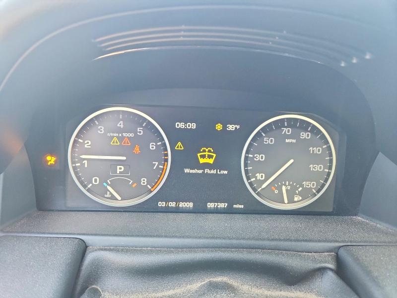 2011 Land rover RANGE ROVER VIN SALME1D46BA358215 COPART salvage auction — FRONT END, Tx - Salvage Vehicle Title, sold $2,750 on 2026-07-09 (photo 9)