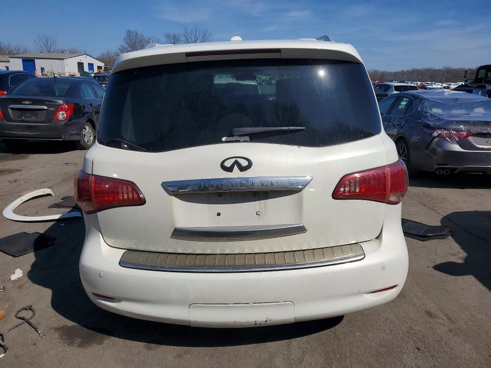 2012 Infiniti Qx56 VIN JN8AZ2NE3C9019365 COPART salvage auction — SIDE, Id - Salvage Certificate Of Title, sold $1,950 on 2026-07-09 (photo 6)