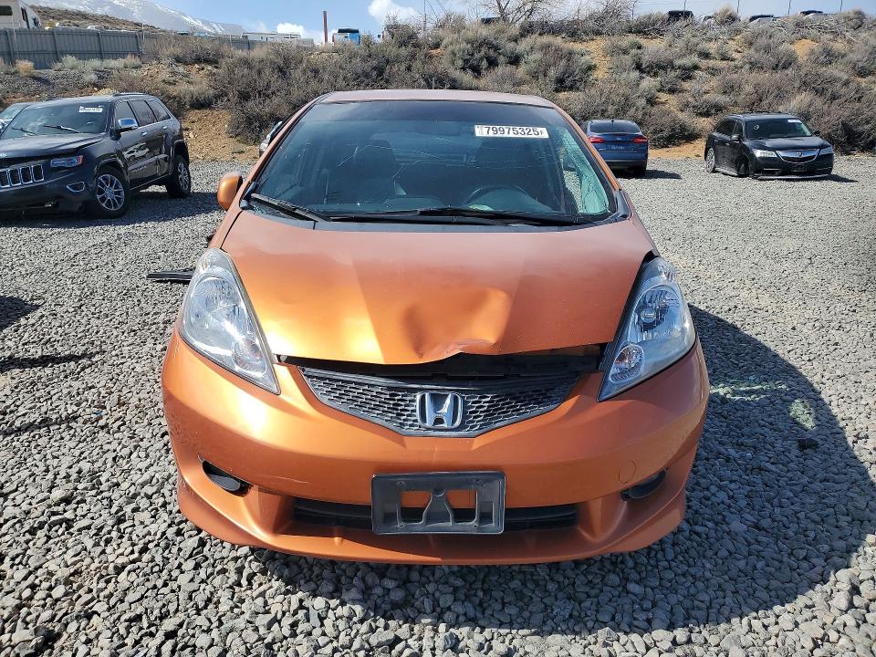 2009 Honda Fit VIN JHMGE88659S044180 COPART salvage auction — SIDE, Nv - Salvage Title, sold $325 on 2026-07-02 (photo 5)
