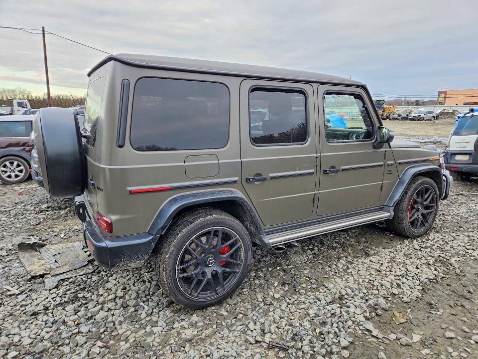 2021 Mercedes-benz G-klasse VIN W1NYC7HJ5MX410444 COPART salvage auction — MINOR DENT/SCRATCHES, Id - Salvage Certificate Of Title, sold $75,500 on 2026-07-23 (photo 3)