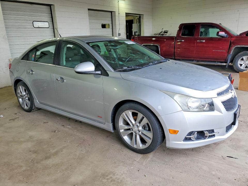 2013 Chevrolet Cruze VIN 1G1PG5SB9D7176489 COPART salvage auction — HAIL, Il - Salvage Certificate, sold $250 on 2026-07-10 (photo 4)