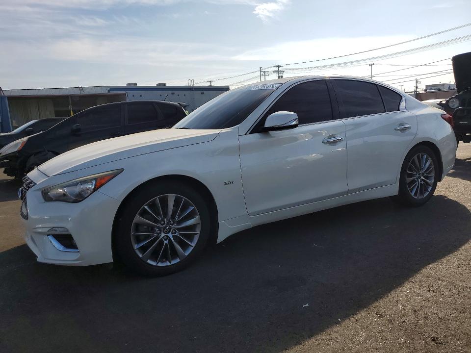 2018 Infiniti VIN JN1EV7AP8JM592059 COPART salvage auction — FRONT END, CA, sold $3,800 on 2026-07-13 (photo 1)