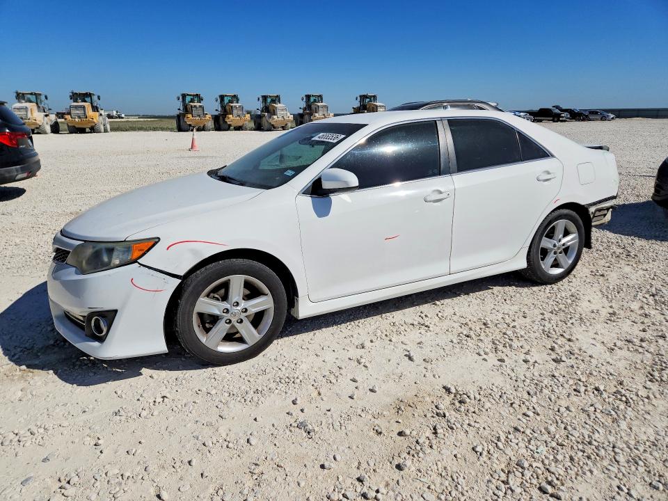 2014 Toyota Camry VIN 4T1BF1FK6EU772424 COPART salvage auction — REAR END, Salvage Title, sold $3,350 on 2026-07-09 (photo 1)