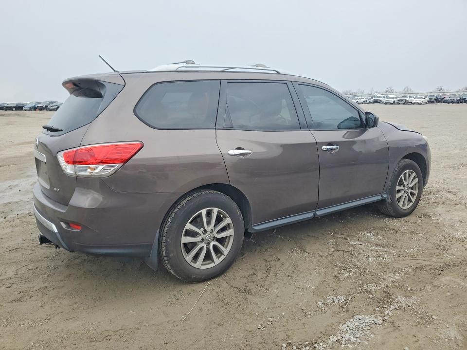 2015 Nissan Pathfinder VIN 5N1AR2MM3FC646834 COPART salvage auction — FRONT END, KY - BILL OF SALE/PART ONLY/NO TITL, sold $1,750 on 2026-07-02 (photo 3)