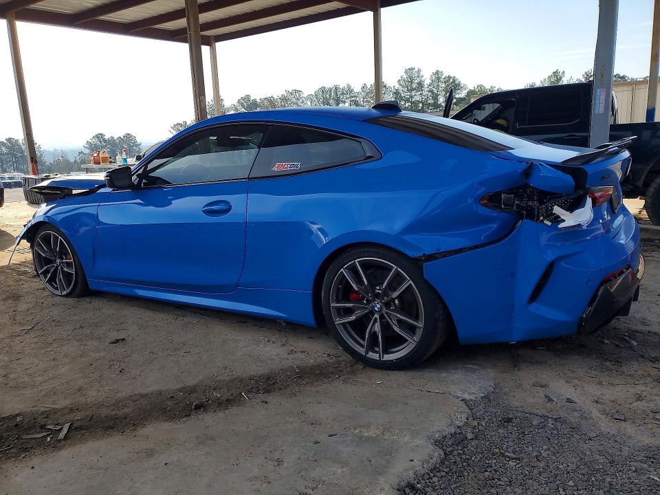2021 BMW M4 VIN WBA13AR05MCG55313 COPART salvage auction — FRONT END, Id - Salvage Certificate Of Title, sold $14,300 on 2026-07-07 (photo 2)
