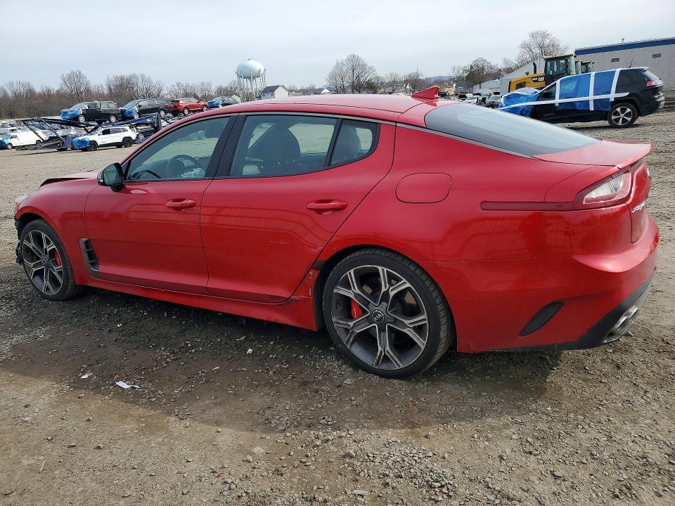 2018 Kia Stinger VIN KNAE35LC3J6028998 COPART salvage auction — FRONT END, Nj - Cert Of Title-Salvage, sold $2,100 on 2026-07-21 (photo 2)