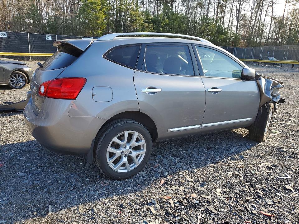 2013 Nissan Rogue VIN JN8AS5MVXDW648597 COPART salvage auction — FRONT END, Md - Cert Of Salvage > 75% Damage, sold $200 on 2026-07-31 (photo 3)