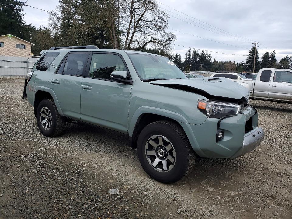 2023 Toyota 4runner VIN JTERU5JR7P6188301 COPART salvage auction — REAR END, Wa - Bill Of Sale, sold $15,300 on 2026-07-02 (photo 4)