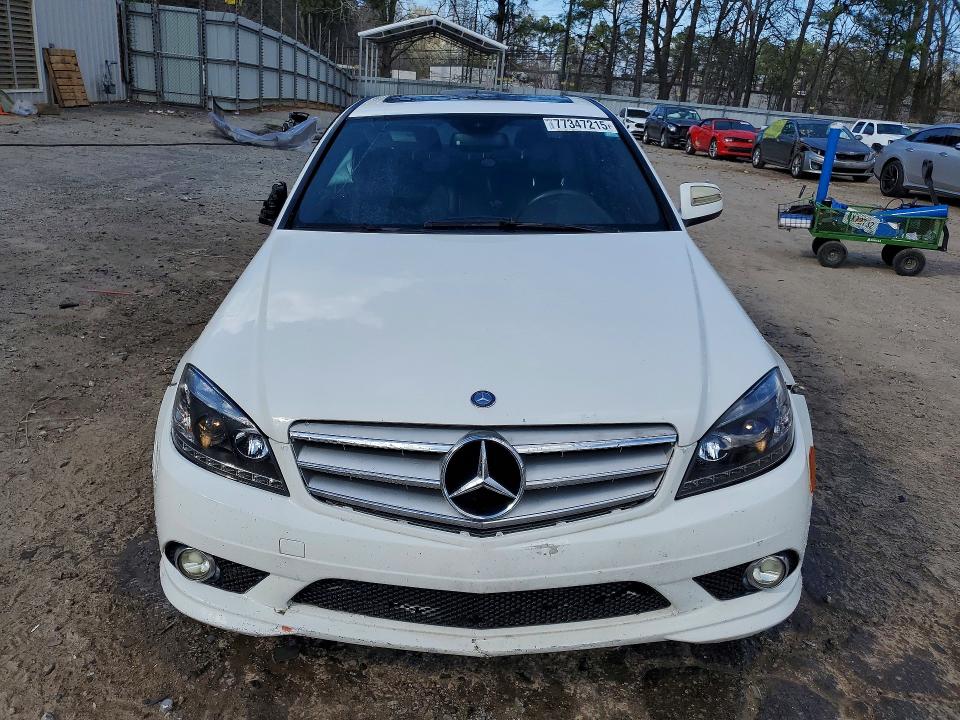 2009 Mercedes-benz C-klasse VIN WDDGF81XX9R063290 COPART salvage auction — SIDE, Ga - Cert Of Title-Salvage, sold $600 on 2026-07-31 (photo 5)