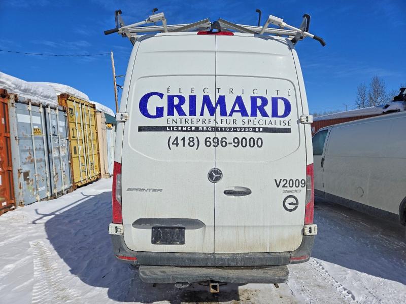 2020 Mercedes-benz Sprinter VIN W1Y4EBHY0LP239466 COPART salvage auction — FRONT END, Qc - Gravement Accidente, sold $150 on 2026-07-28 (photo 6)