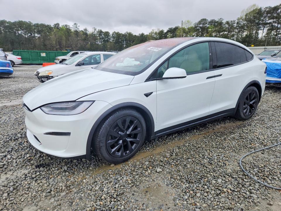 2023 Tesla Model x VIN 7SAXCAE56PF400157 — COPART salvage auction photo