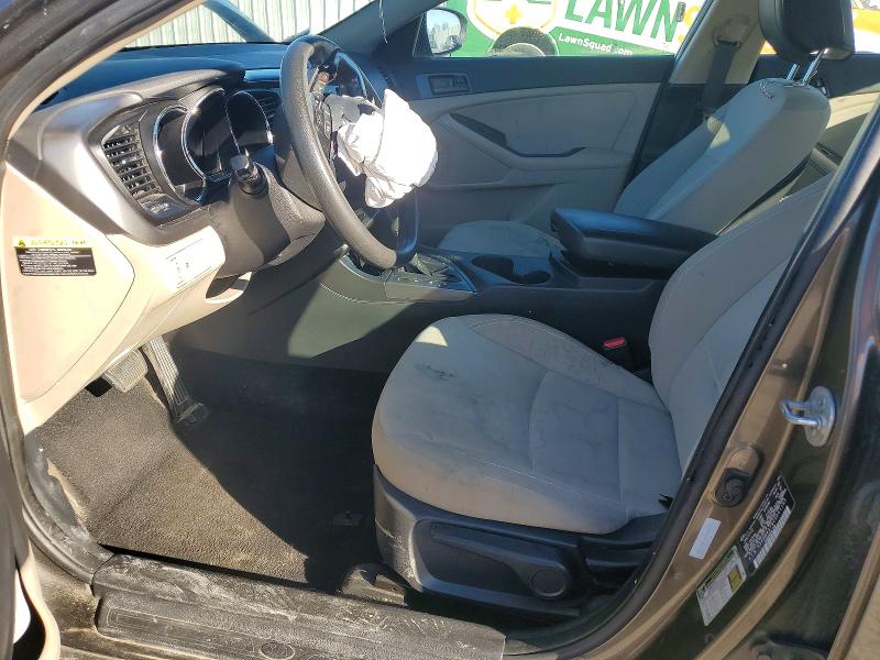 2012 Kia VIN 5XXGM4A79CG041185 COPART salvage auction — FRONT END, Oh - Cert Of Title-Salvage, sold $300 on 2026-07-07 (photo 7)