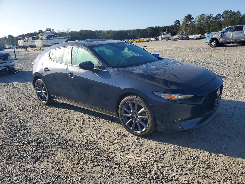 2025 Mazda 3 VIN JM1BPALM7S1775420 COPART salvage auction — REAR END, Nc - Salvage Certificate Of Title, sold $5,400 on 2026-07-13 (photo 4)
