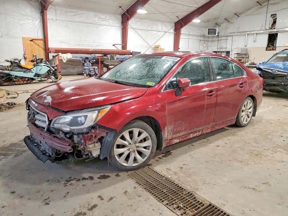 2017 Subaru LEGACY VIN 4S3BNAH68H3043469 COPART salvage auction — FRONT END, Vt - Cert Of Title-Parts Only Salva, sold $700 on 2026-07-08 (photo 1)