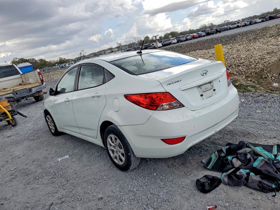 2013 Hyundai Accent VIN KMHCT4AE8DU368281 COPART salvage auction — FRONT END, Fl - Certificate Of Destruction, sold $325 on 2026-07-28 (photo 2)