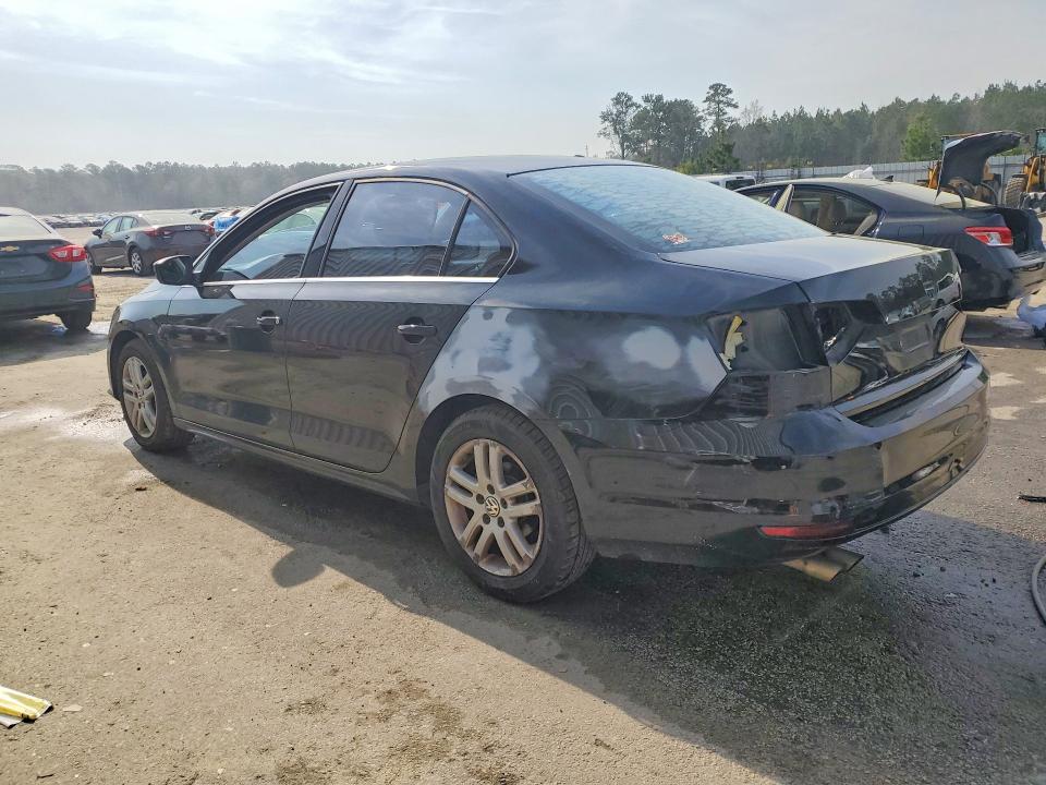 2017 Volkswagen Jetta VIN 3VW2B7AJ2HM211709 COPART salvage auction — REAR END, Sc - Cert Of Title-Salvage, sold $825 on 2026-08-24 (photo 2)
