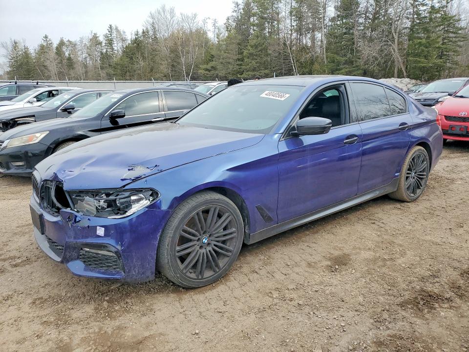 2017 BMW VIN WBAJA7C38HG906803 COPART salvage auction — FRONT END, On - Permit No Brand - Unfit, sold $8,200 on 2026-07-07 (photo 1)