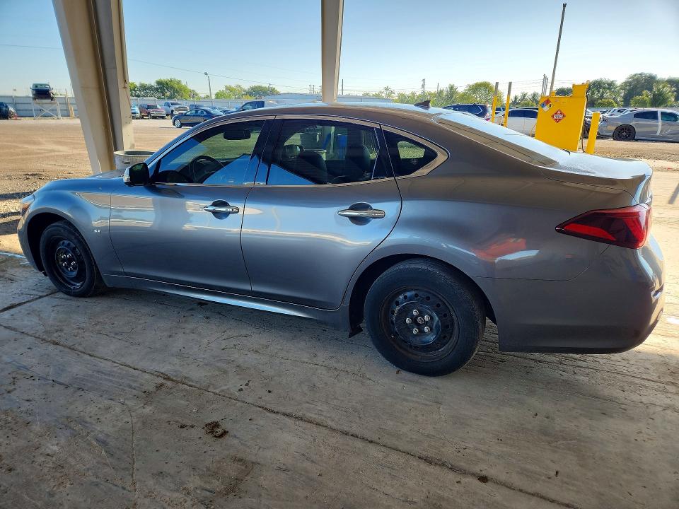 2016 Infiniti Q70 VIN JN1AY1AP4GM100025 COPART salvage auction — FRONT END, Salvage Title, sold $5,100 on 2026-07-22 (photo 2)