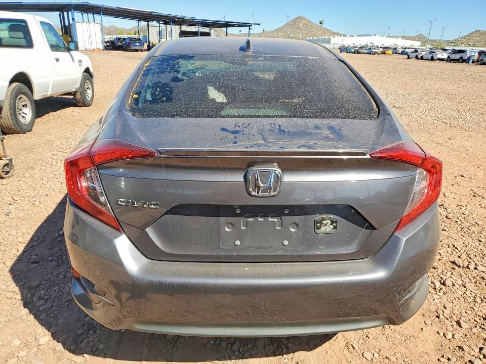 2016 Honda Civic VIN 19XFC1F71GE022473 COPART salvage auction — FRONT END, Salvage Title, sold $2,000 on 2026-08-04 (photo 6)