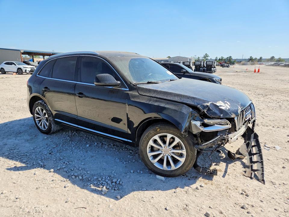 2014 Audi Q5 VIN WA1LFAFP0EA117806 COPART salvage auction — FRONT END, Tx - Salvage Vehicle Title, sold $550 on 2026-07-24 (photo 4)