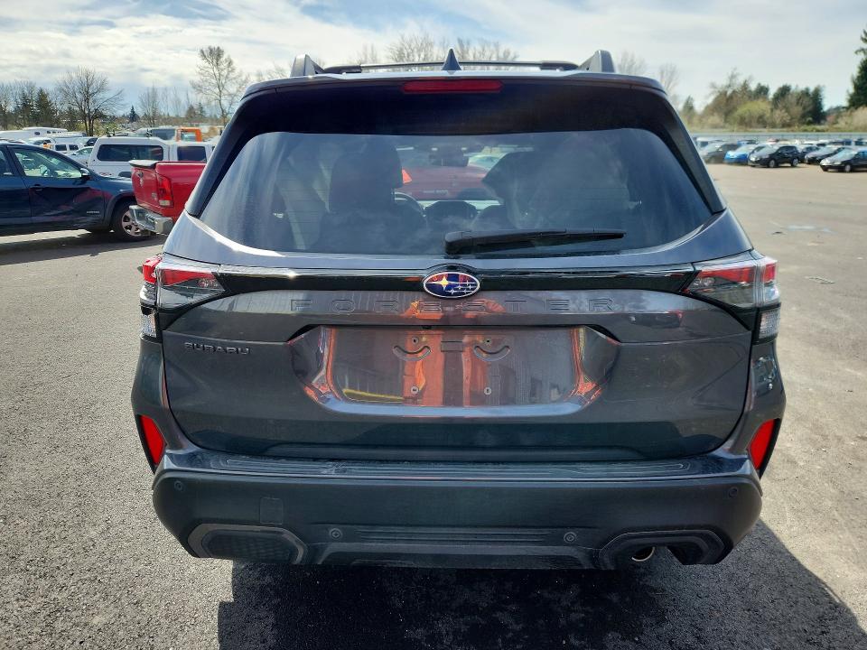 2025 Subaru Forester VIN JF2SLDRC4SH494597 COPART salvage auction — ROLLOVER, Or - Salvage Title Certificate, sold $5,100 on 2026-07-06 (photo 6)