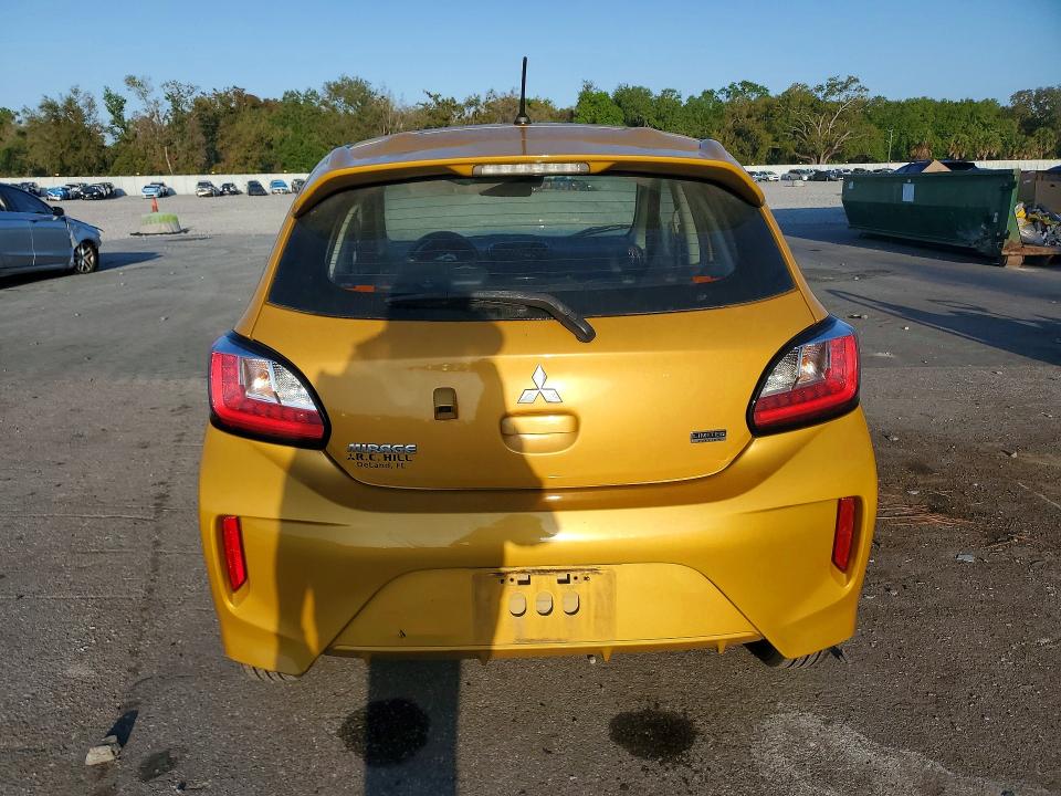 2022 Mitsubishi Mirage VIN ML32AUHJ3NH005778 COPART salvage auction — FRONT END, Salvage Title, sold $250 on 2026-07-27 (photo 6)