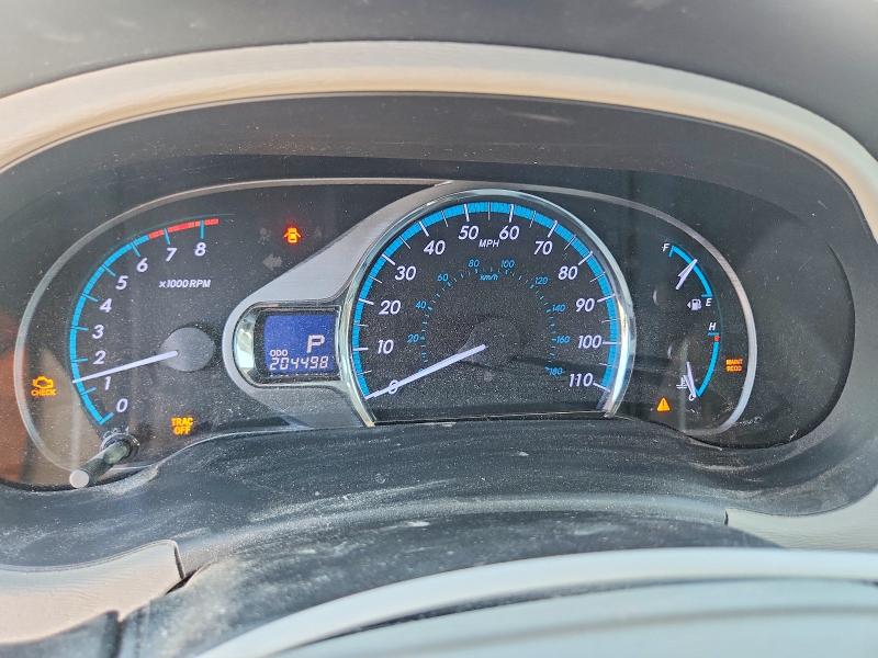 2014 Toyota Sienna VIN 5TDYK3DC0ES427623 COPART salvage auction — FRONT END, Il - Salvage Certificate, sold $2,450 on 2026-07-29 (photo 9)