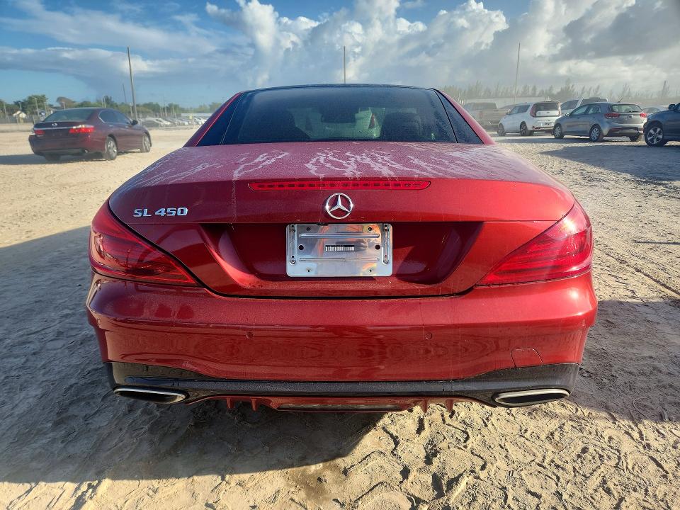 2018 Mercedes-benz Sl-class VIN WDDJK6GA9JF053526 COPART salvage auction — SIDE, FL - CERT OF TITLE SLVG REBUILDABLE, sold $11,700 on 2026-07-14 (photo 6)