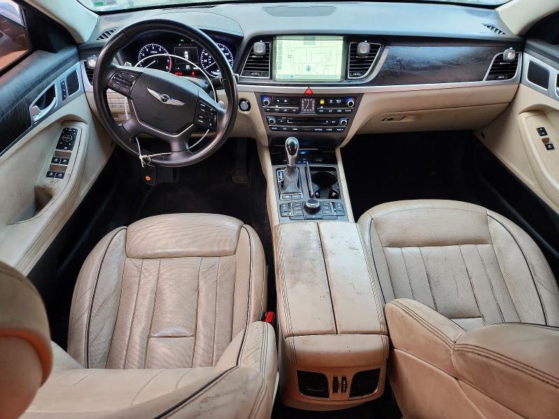 2017 Genesis G80 VIN KMHGN4JE3HU176848 COPART salvage auction — MECHANICAL, Id - Salvage Certificate Of Title, sold $750 on 2026-07-16 (photo 8)