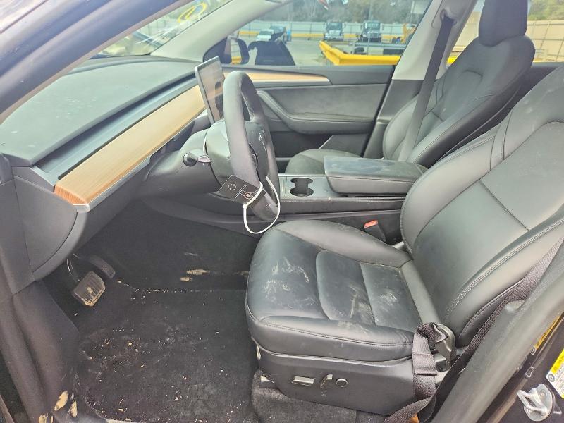 2025 Tesla Model y VIN 7SAYGDEE3SA361432 COPART salvage auction — FRONT END, Va - Cert Of Title - Salvage, sold $225 on 2026-07-28 (photo 7)