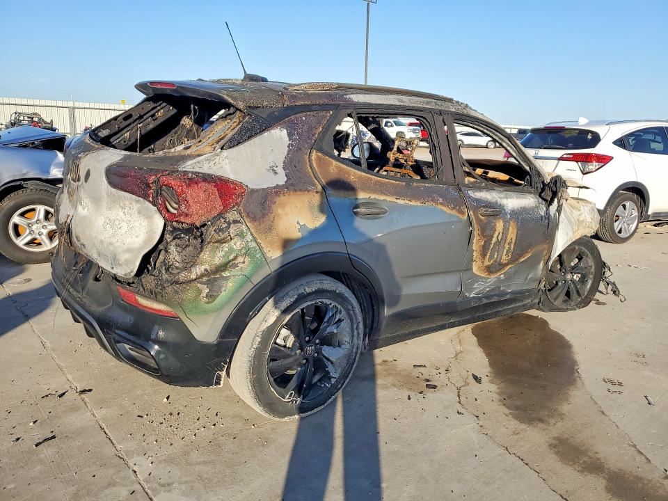 2024 Buick Encore gx VIN KL4AMDSL1RB107609 COPART salvage auction — BURN, Tx - Nonrepairable Title, sold $175 on 2026-07-09 (photo 3)