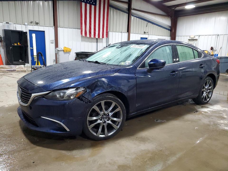 2017 Mazda 6 VIN JM1GL1X52H1109532 COPART salvage auction — FRONT END, Salvage Title, sold $2,800 on 2026-07-15 (photo 1)