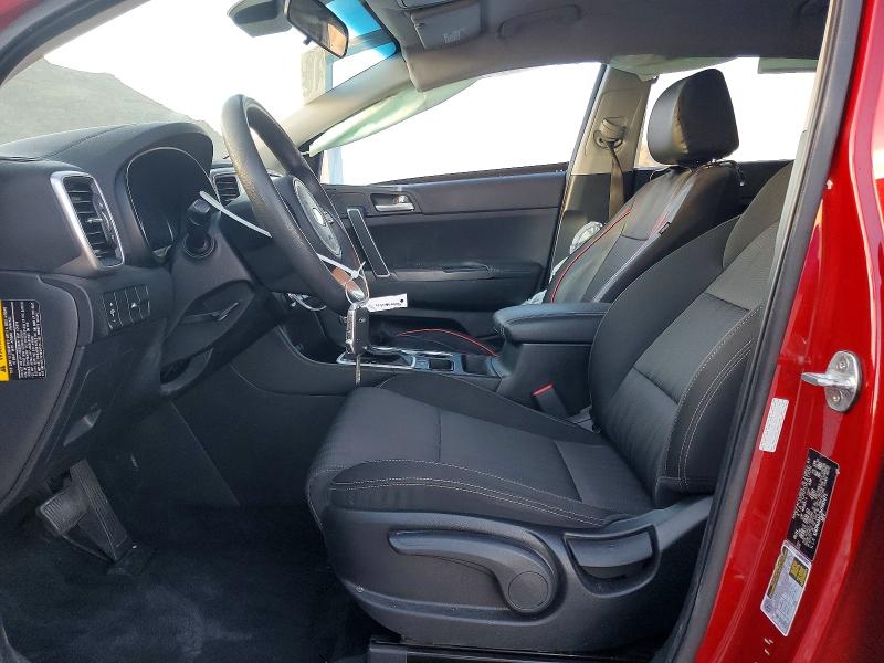 2022 Kia Sportage VIN KNDPM3AC2N7981671 COPART salvage auction — SIDE, Nv - Salvage Title, sold $4,050 on 2026-07-27 (photo 7)