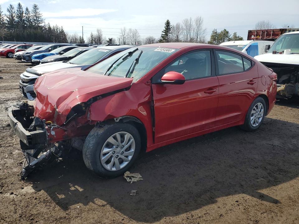 2020 Hyundai VIN KMHD74LF9LU959930 COPART salvage auction — FRONT END, On - Permit Salvage, sold $950 on 2026-07-28 (photo 1)