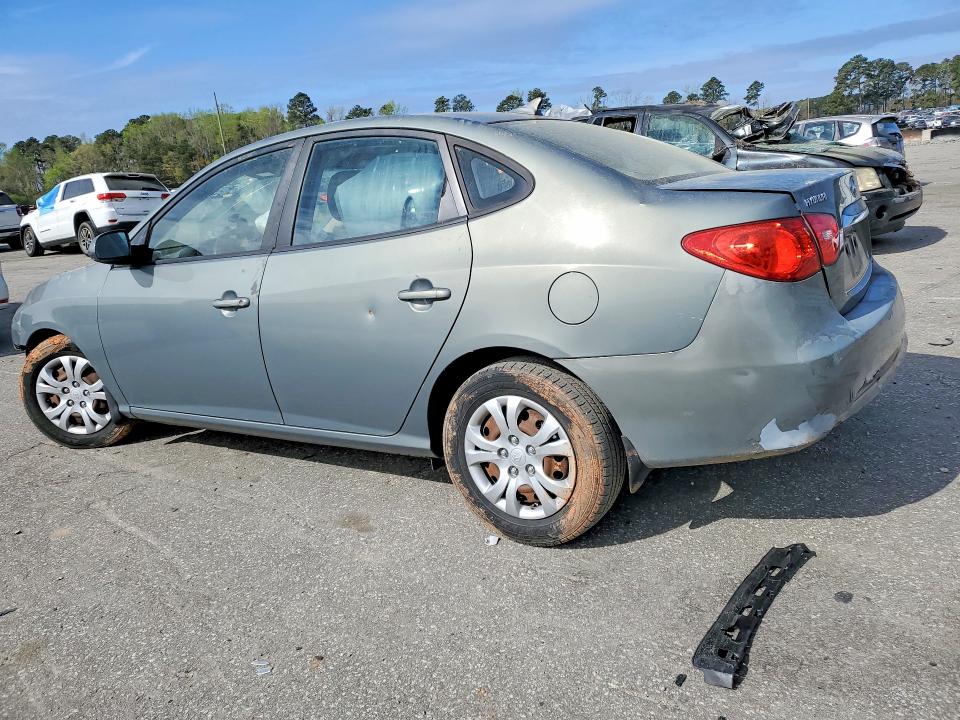 2010 Hyundai Elantra VIN KMHDU4ADXAU093081 COPART salvage auction — FRONT END, Nc - Salvage Certificate Of Title, sold $450 on 2026-07-09 (photo 2)
