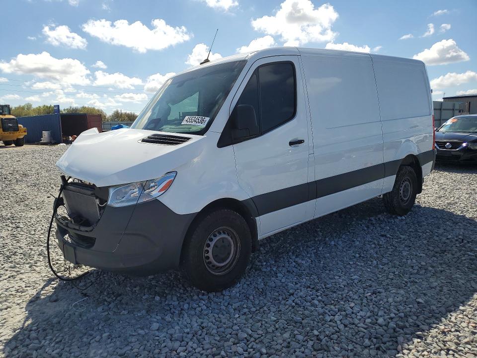 2025 Mercedes-benz Sprinter VIN W1Y4NBHY8ST195920 COPART salvage auction — FRONT END, Fl - Cert Of Title Slvg Rebuildable, sold $7,100 on 2026-07-21 (photo 1)