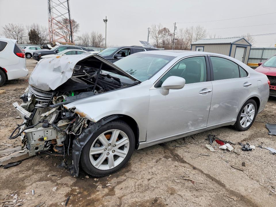 2007 Lexus ES VIN JTHBJ46GX72028452 COPART salvage auction — FRONT END, IL - SALVAGE CERTIFICATE, sold $850 on 2026-07-27 (photo 1)