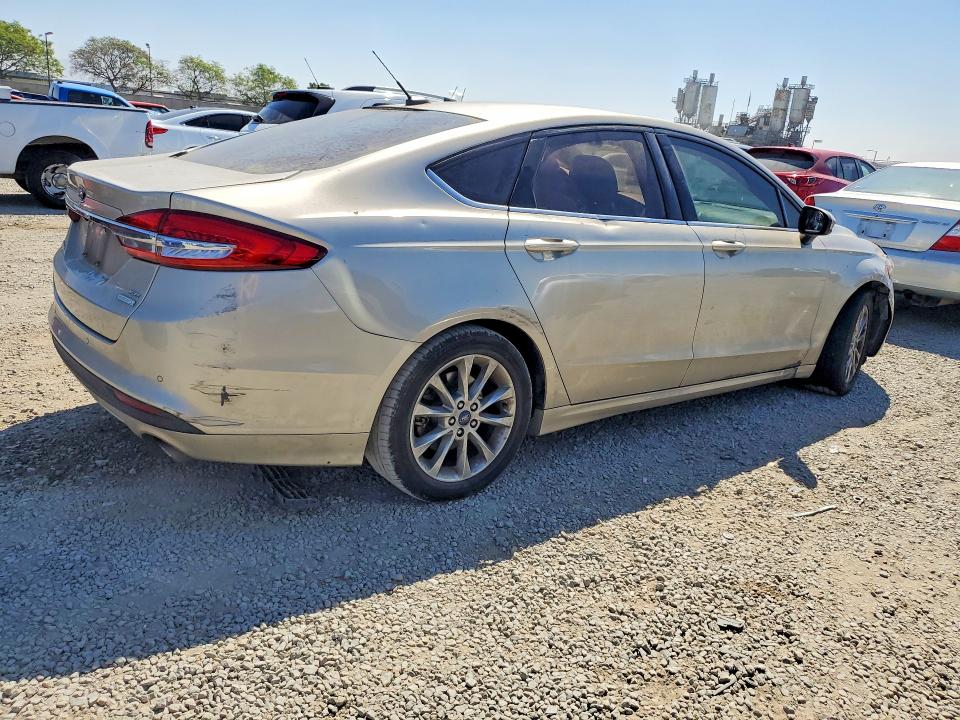 2017 Ford Fusion VIN 3FA6P0HDXHR293565 COPART salvage auction — FRONT END, Ca - Dis/Dlr/Exp App For Dup Clean, sold $625 on 2026-07-02 (photo 3)