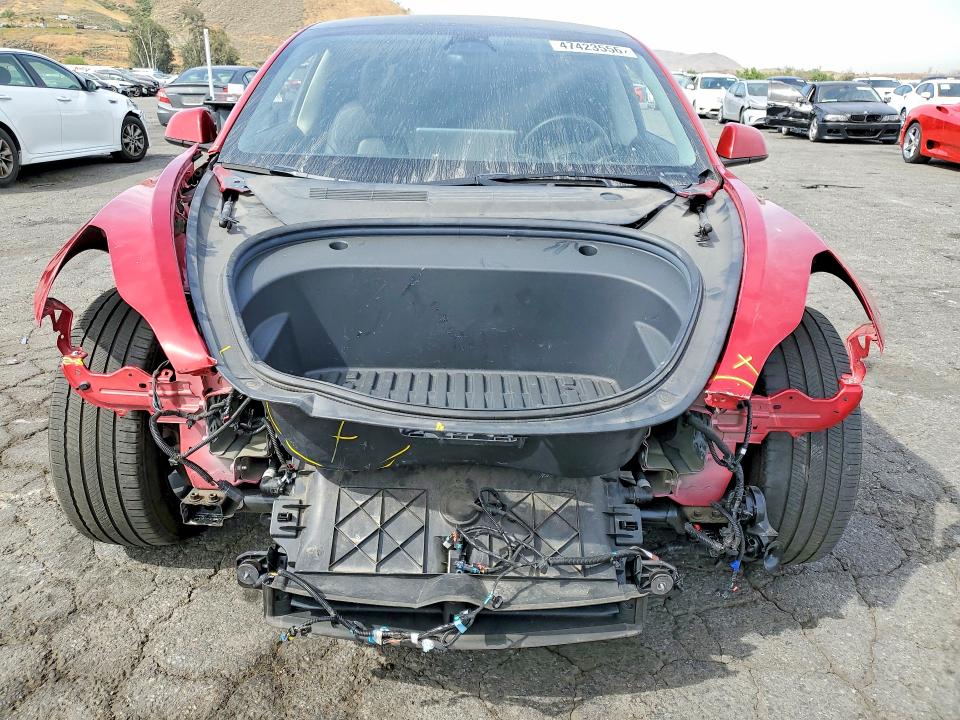 2023 Tesla Model 3 VIN 5YJ3E1EA2PF513896 COPART salvage auction — FRONT END, Salvage Title, sold $6,000 on 2026-07-27 (photo 5)