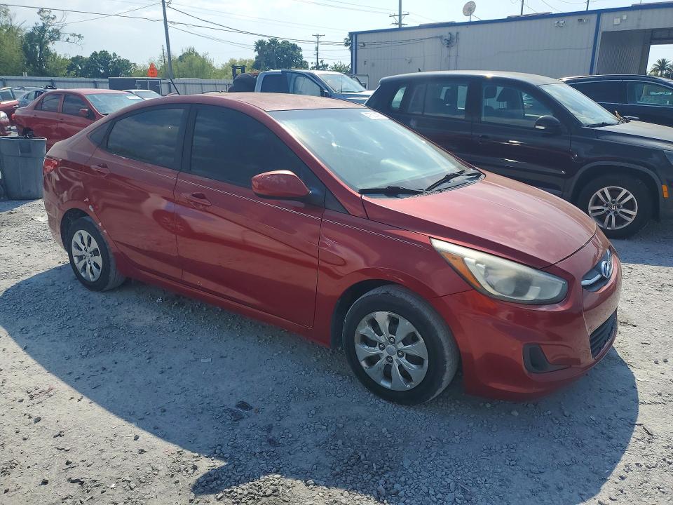 2017 Hyundai Accent VIN KMHCT4AEXHU394502 COPART salvage auction — SIDE, Fl - Certificate Of Title, sold $1,700 on 2026-07-07 (photo 4)