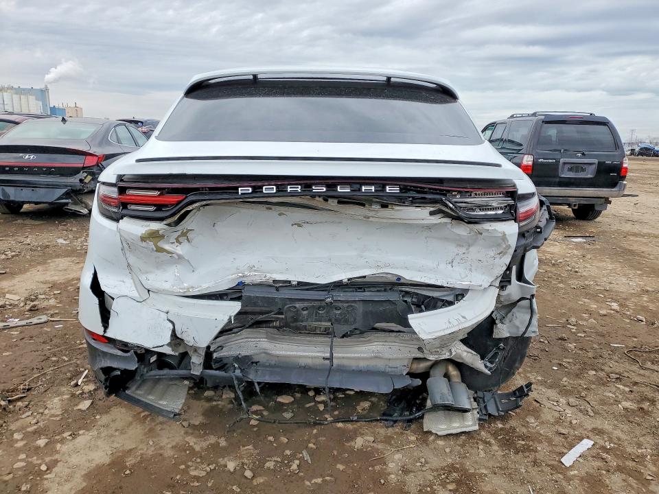 2020 Porsche Cayenne VIN WP1BA2AY7LDA46541 COPART salvage auction — REAR END, Il - Salvage Certificate, sold $15,100 on 2026-07-17 (photo 6)