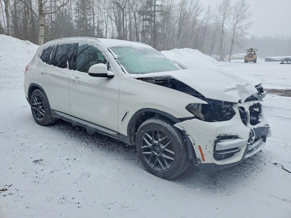 2021 BMW X3 VIN 5UXTY5C07M9G99242 COPART salvage auction — FRONT END, Salvage Title, sold $11,300 on 2026-07-14 (photo 4)