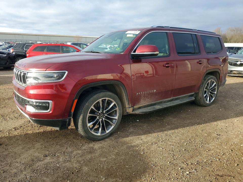 2022 Jeep Grand wagoneer VIN 1C4SJVBT5NS124531 COPART salvage auction — REAR END, Mi - Cert Of Title-Salvage Vehicle, sold $16,200 on 2026-07-29 (photo 1)