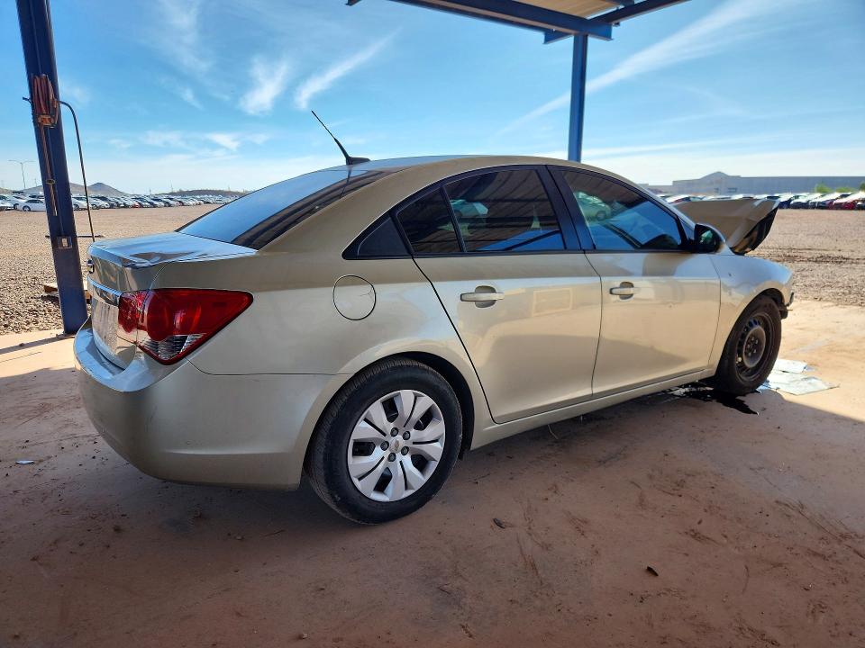 2014 Chevrolet Cruze VIN 1G1PA5SH7E7364046 COPART salvage auction — FRONT END, Az - Cert Of Title - Salvage, sold $175 on 2026-07-09 (photo 3)